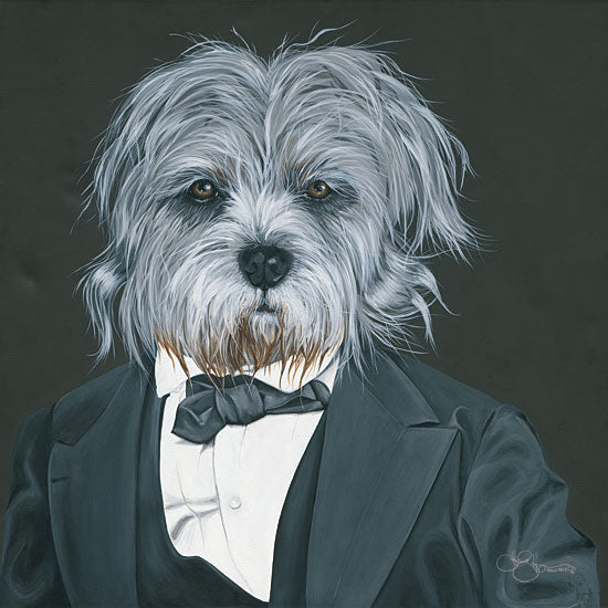 Hollihocks Art HH127 - HH127 - Dog in Suit - 12x12 Dog, Dressed Up, Humorous, Portrait from Penny Lane
