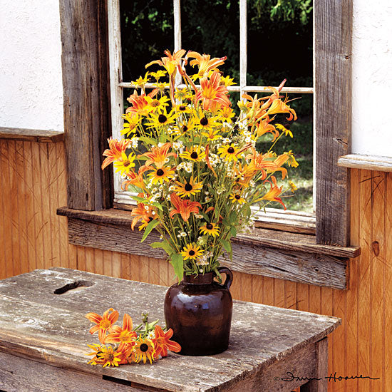 Irvin Hoover HOO106 - HOO106 - Wildflower Window - 12x12 Wildflowers, Autumn, Tiger Lilies, Black-Eye Susans from Penny Lane