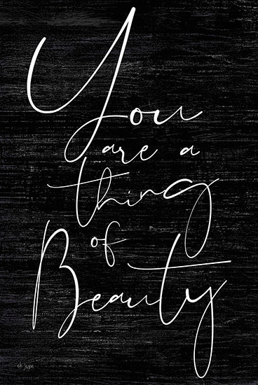 Jaxn Blvd. JAXN114 - You Are a Thing of Beauty You are a Thing of Beauty, Black & White, Calligraphy from Penny Lane