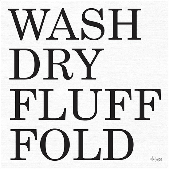 Jaxn Blvd. JAXN129 - Wash-Dry-Fluff-Fold Wash, Dry, Laundry, Signs from Penny Lane