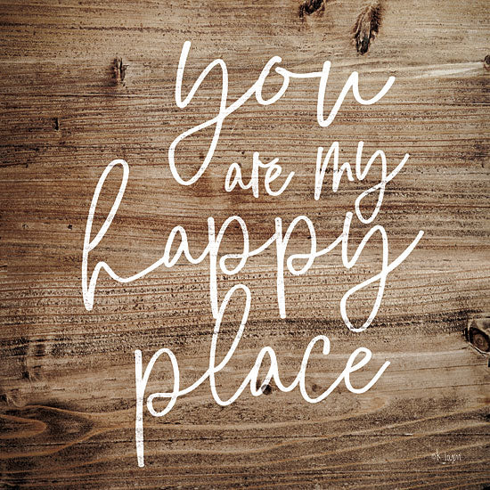Jaxn Blvd. JAXN190 - JAXN190 - You are My Happy Place   - 12x12 Happy Place, Signs, Calligraphy from Penny Lane