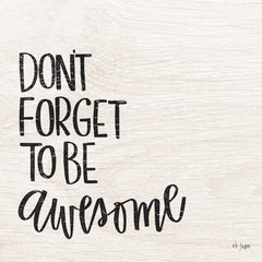 JAXN252 - Don't Forget to be Awesome - 12x12