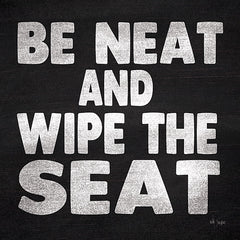 JAXN262 - Be Neat and Wipe the Seat - 12x12