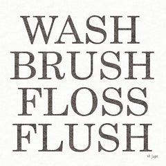 JAXN318 - Wash Brush Floss Flush  - 12x12