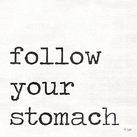 Jaxn Blvd. JAXN330 - Follow Your Stomach - 12x12 Follow Your Stomach, Kitchen, Food, Humorous from Penny Lane