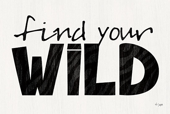 Jaxn Blvd. JAXN345 - Find Your Wild - 18x12 Find Your Wild, Tween, Motivating, Signs from Penny Lane