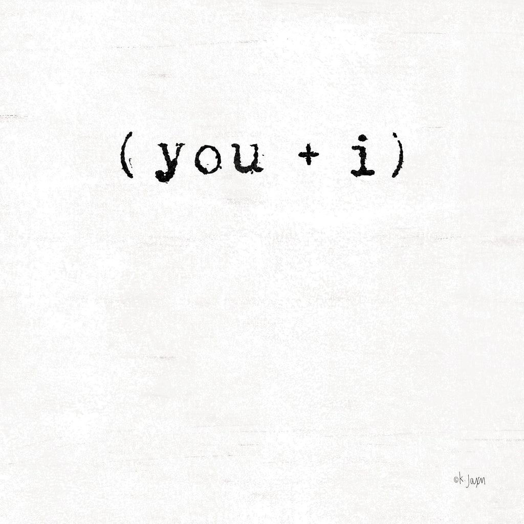 Jaxn Blvd. JAXN438 - JAXN438 - You and I - 12x12 You and I, Wedding, Love, Couples, Marriage from Penny Lane