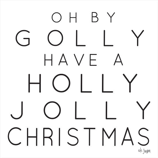 Jaxn Blvd. JAXN454 - JAXN454 - Holly Jolly Christmas - 12x12 Signs, Typography, Christmas, Songs, Holly Jolly Christmas from Penny Lane