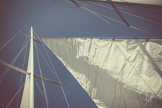 Justin Spivey JDS214 - JDS214 - Sailing a Line - 18x12 Sailing, Photography, Coastal, Sailboat, Hobbies from Penny Lane