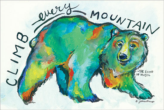 Jessica Mingo JM136 - Climb Every Mountain Climb Every Mountain, Bear, Abstract from Penny Lane