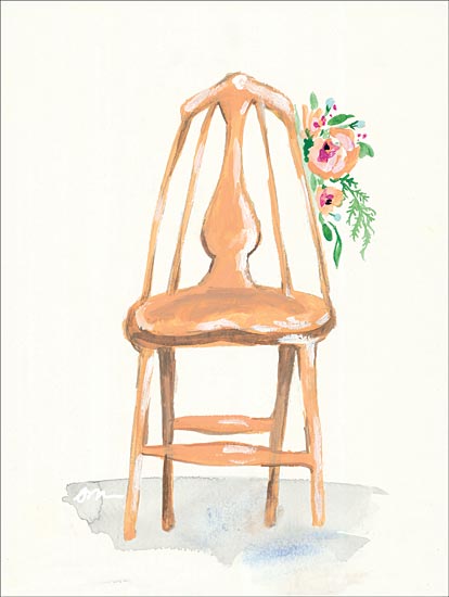 Jessica Mingo JM235 - JM235 - Floral Chair III - 12x16 Chair, Flowers from Penny Lane