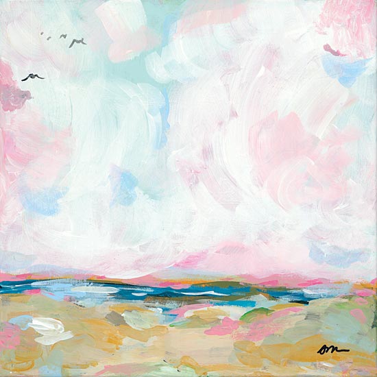 Jessica Mingo JM251 - JM251 - Beach Days I - 12x12 Abstract, Beach, Coast, Ocean, Landscape from Penny Lane