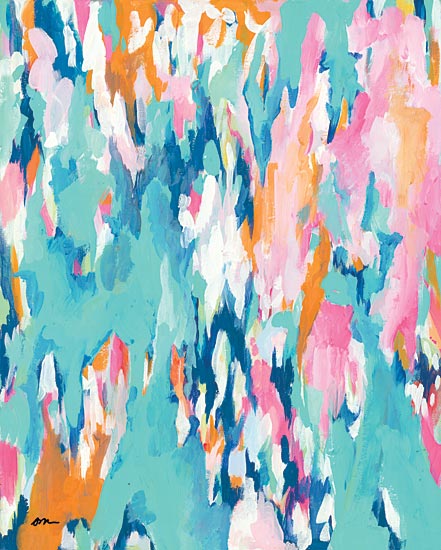 Jessica Mingo JM255 - JM255 - Abstract Aqua - 12x16 Abstract, Watercolor, Colors from Penny Lane