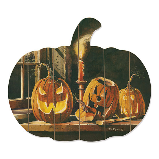 John Rossini JR307PUMP - The Carving Table Pumpkins, Jack O'lantern, Halloween, Candle, Spooky, Haunted from Penny Lane