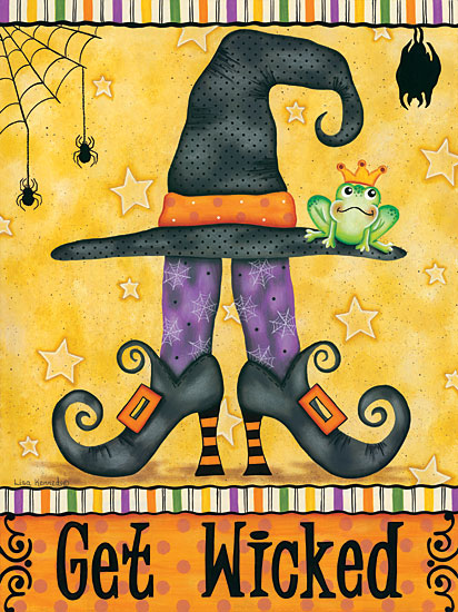 Lisa Kennedy KEN1020 - Get Wicked Get Wicked, Witch, Witch's Legs, Shoes, Frog from Penny Lane