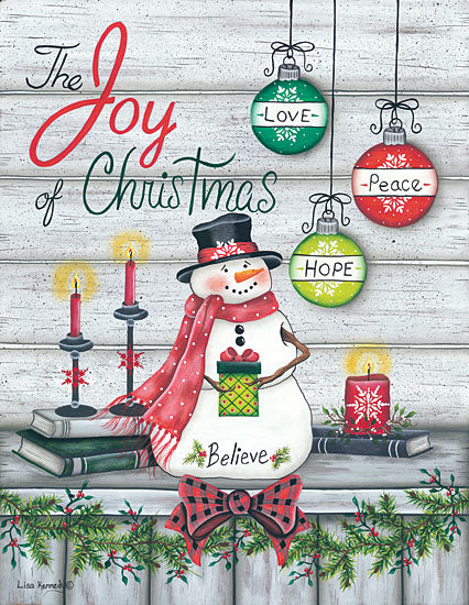 Lisa Kennedy KEN985 - Joy of Christmas Joy of Christmas, Snowman, Ornaments from Penny Lane