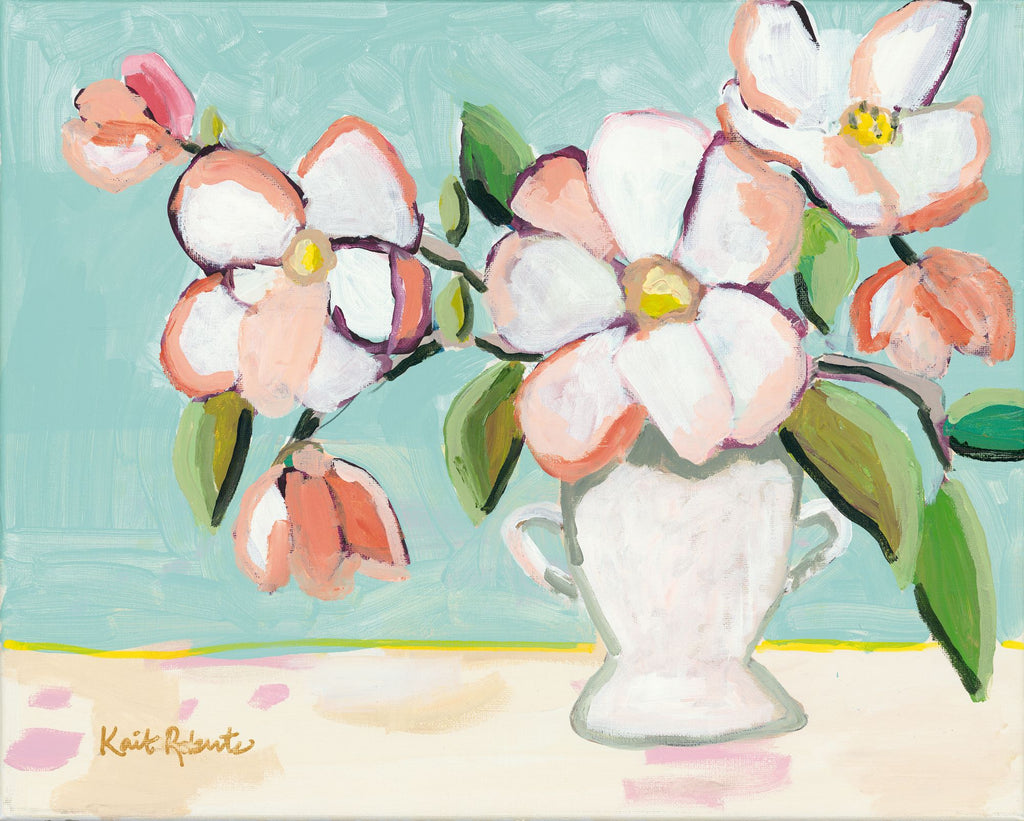 Kait Roberts KR181 - KR181 - True Affection - 16x12 Still Life, Flowers, Vase from Penny Lane