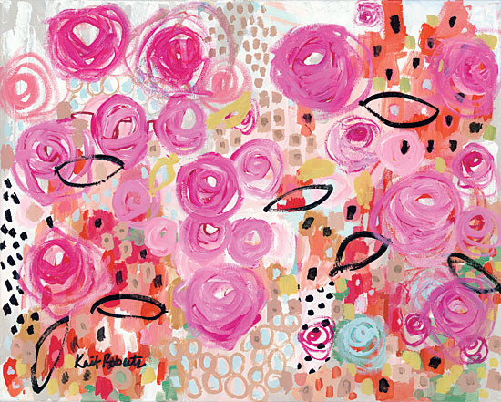 Kait Roberts KR226 - KR226 - Sweet and Sour    - 16x12 Abstract, Flowers, Contemporary from Penny Lane