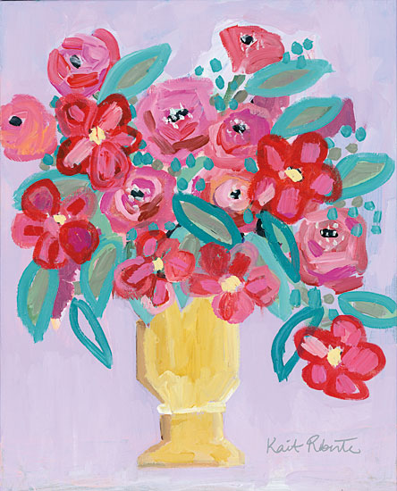 Kait Roberts KR245 - That Sounds Sweet Abstract, Flowers, Blooms, Bouquet, Vase, Botanical from Penny Lane