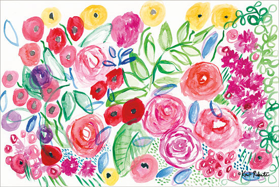 Kait Roberts KR247 - Garden View Wildflowers, Flowers, Abstract from Penny Lane