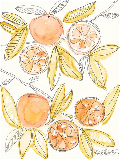 Kait Roberts KR284 - Orange You Glad I Didn't say Tomato - 12x16 Oranges, Fruit, Kitchen from Penny Lane