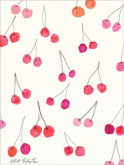 Kait Roberts KR292 - Cherry Kisses - 12x16 Cherries, Fruit, Kitchen from Penny Lane