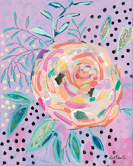 Kait Roberts KR359 - Master the Chaos - 12x16 Abstract, Flower, Rose from Penny Lane