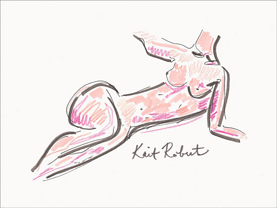 Kait Roberts KR432 - KR432 - Leisure - 16x12 Women's Body, Nude, Human Body, Figurative, Abstract from Penny Lane