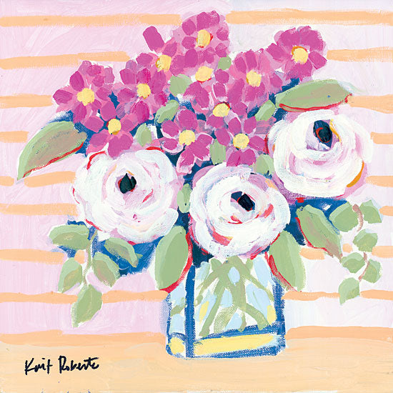 Kait Roberts KR445 - KR445 - Market Bouquet - 12x12 Flowers, Purple Flowers, Vase, Botanical from Penny Lane