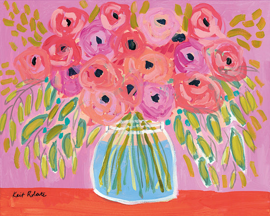 Kait Roberts KR469 - KR469 - Afternoon Glow - 16x12 Flowers, Blooms, Bouquet, Botanical, Vase, Abstract from Penny Lane