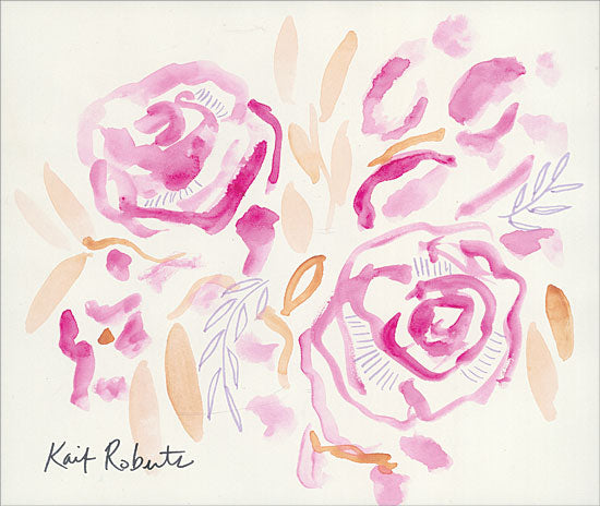 Kait Roberts KR482 - KR482 - Smitten - 16x12 Flowers, Abstract, Bouquet, Blooms from Penny Lane