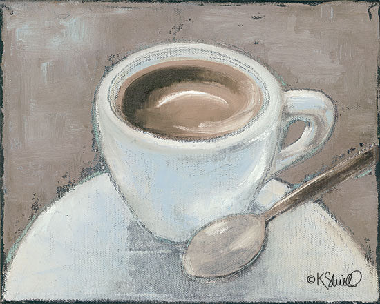 Kate Sherrill KS121 - Coffee Break - 16x12 Abstract, Coffee, Coffee Cup, Kitchen from Penny Lane