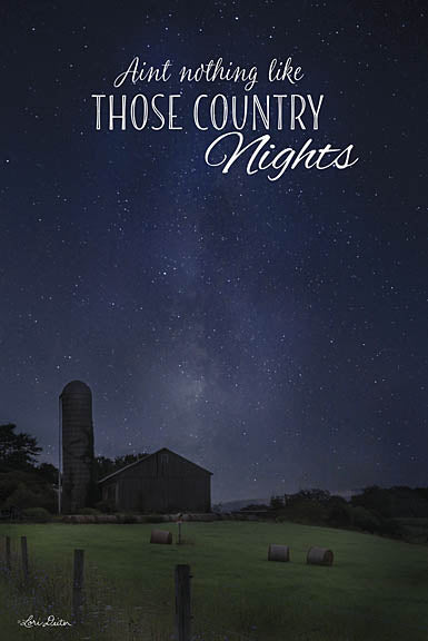 Lori Deiter LD1105 - Country Nights - Farm, Barn, Night, Country from Penny Lane Publishing