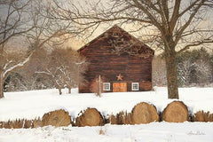 LD1180GP - Snowy Vermont Barn