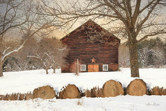 LD1180 - Snowy Vermont Barn - 18x12