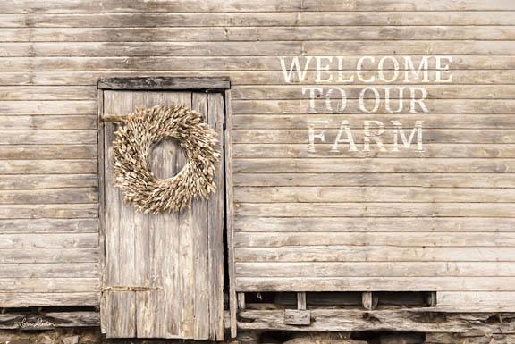 Lori Deiter LD1193 - Welcome to Our Farm - Welcome, Farm, Neutral, Wreath, Door from Penny Lane Publishing