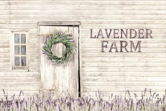 Lori Deiter LD1203 - Lavender Farm - Lavender, Farm, Wreath, Herbs, Barn from Penny Lane Publishing