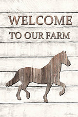 LD1208 - Horse Welcome to Our Farm - 12x18