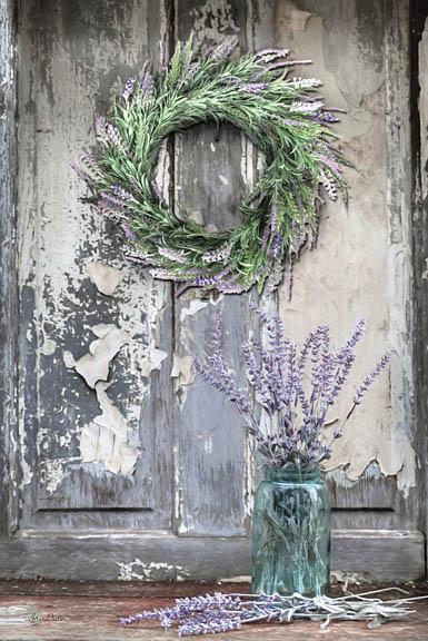 Lori Deiter LD1222 - Sweet Memories - Lavender, Jars, Wreath, Peeling Paint from Penny Lane Publishing