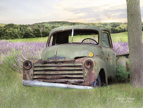 Lori Deiter LD1234 - Lavender Truck - Lavender, Truck, Field, Antiques from Penny Lane Publishing