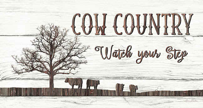 Lori Deiter LD1246 - Cow Country - Cow, Country, Tree, Wood from Penny Lane Publishing