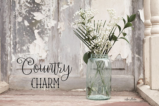 Lori Deiter LD1266 - Country Charm Country Charm, Flowers, Jar, Peeling Paint, Rustic from Penny Lane