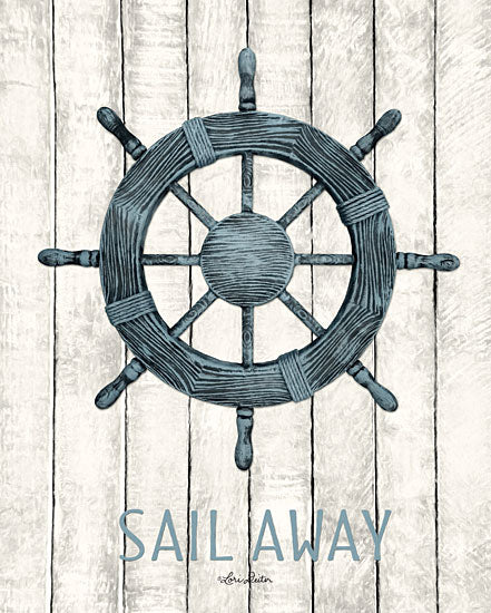 Lori Deiter LD1279 - Sail Away Captain's Wheel, Shiplap, Signs from Penny Lane