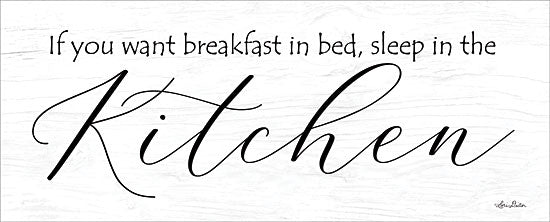 Lori Deiter LD1306 - Breakfast in Bed Kitchen, Breakfast in Bed, Humor Calligraphy, Signs from Penny Lane