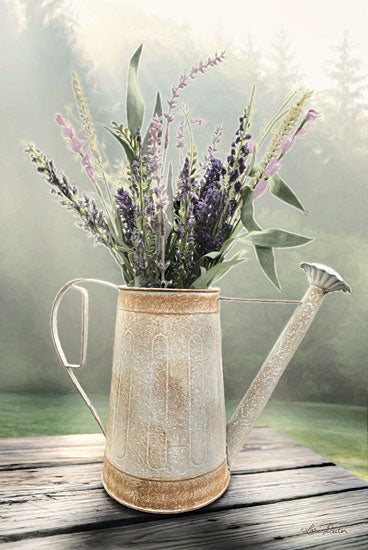 Lori Deiter LD1327 - Lavender Watering Can Watering Can, Flowers, Lavender from Penny Lane