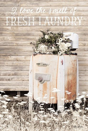 Lori Deiter LD1351 - Fresh Laundry Laundry Room, Laundry, Antique, Washing Machine from Penny Lane