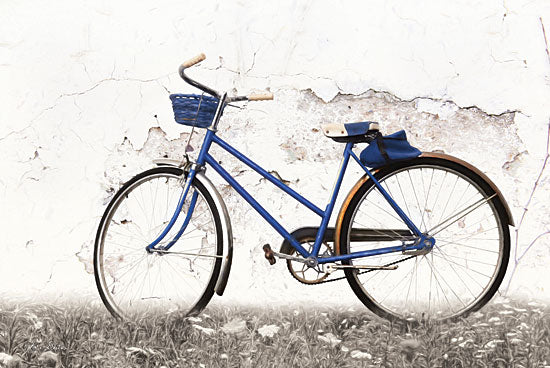 Lori Deiter LD1363 - Keep Your Balance Bike, Bicycle, Wall, Peeling Paint from Penny Lane