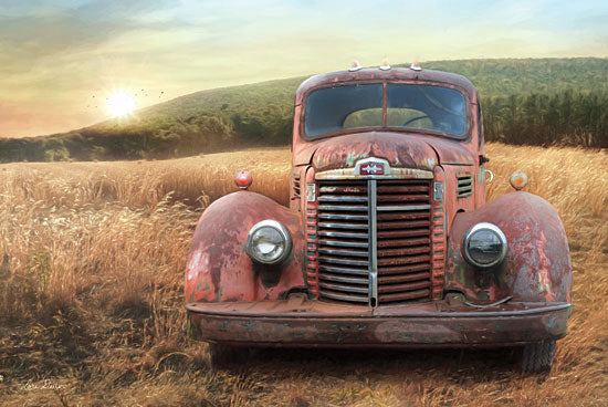 Lori Deiter LD1394 - Wasting Away Truck, Rusty Truck, Field, Sunlight from Penny Lane