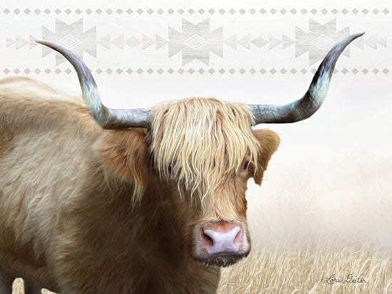 Lori Deiter LD1638 - Get Your Horns Up - 16x12 Cow, Longhorn, Patterns, Field, Photography from Penny Lane