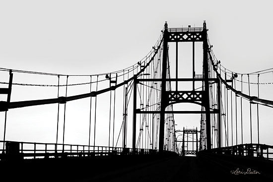Lori Deiter LD1651 - Welcome to the Islands - 18x12 Bridge, Photography, Black & White from Penny Lane